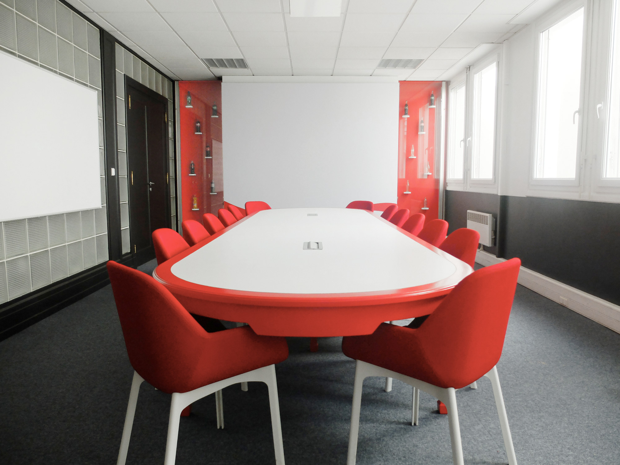 Salle de réunion Coca-Cola _ Design Julien LEGRAS